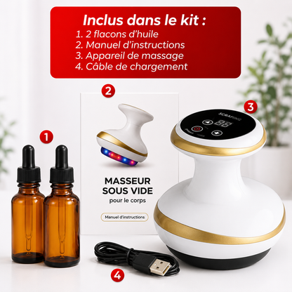 Masseur Anti-Cellulite Professionnel – Massage Sous Vide & Chaleur Infrarouge | MirantBeauty