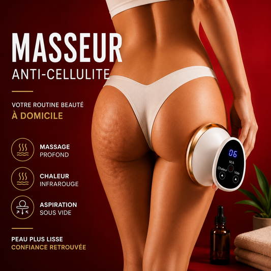 Masseur Anti-Cellulite Professionnel – Massage Sous Vide & Chaleur Infrarouge | MirantBeauty